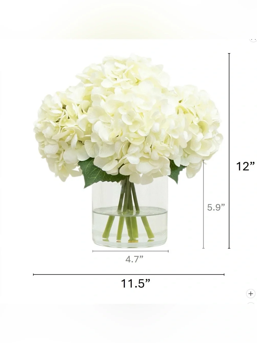 Nearly Natural lifelike hydrangea
